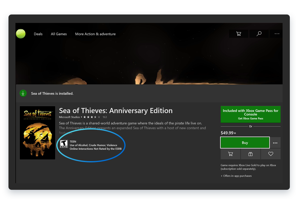 Sea of thieves: anniversary edition
