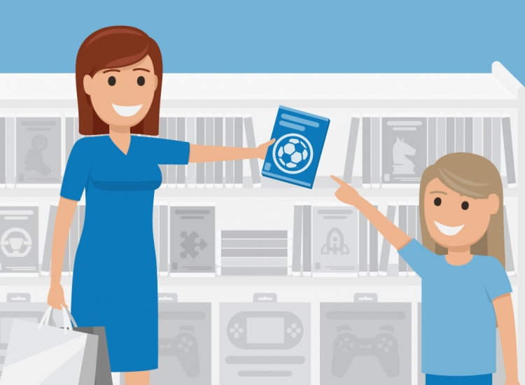 Pick appropriate games for your kids. ESRB blog post on video games.
