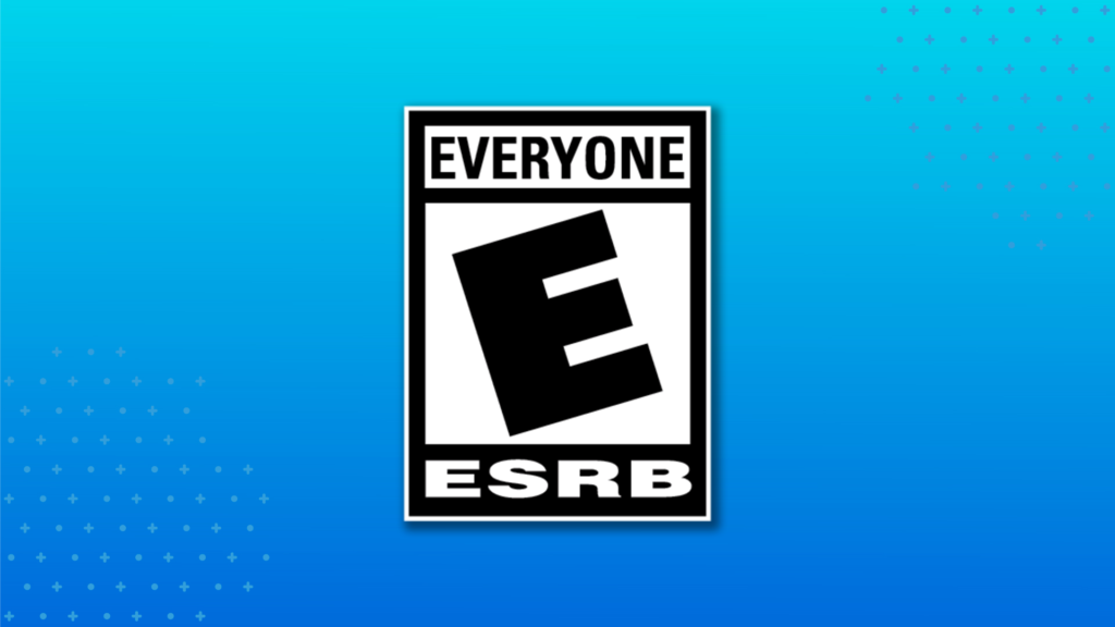 Half of All ESRB Ratings Assigned in 2021 Were E for Everyone Blog. E for Everyone icon.