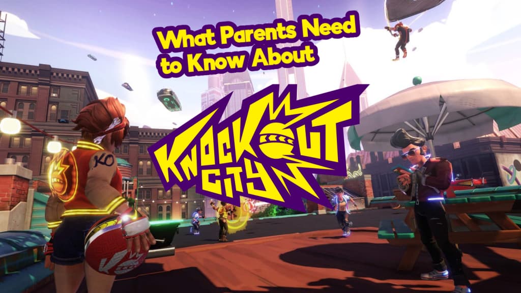 ESRB blog post. What Parents Need to Know About Knockout City. Blog post image.