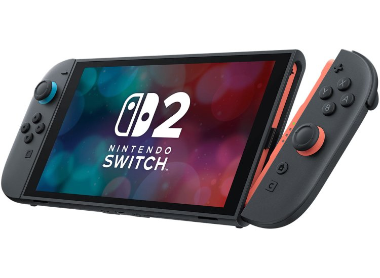 Nintendo Switch 2 in handheld mode.